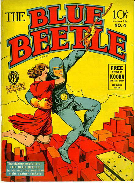 Blue Beetle was also a comic book