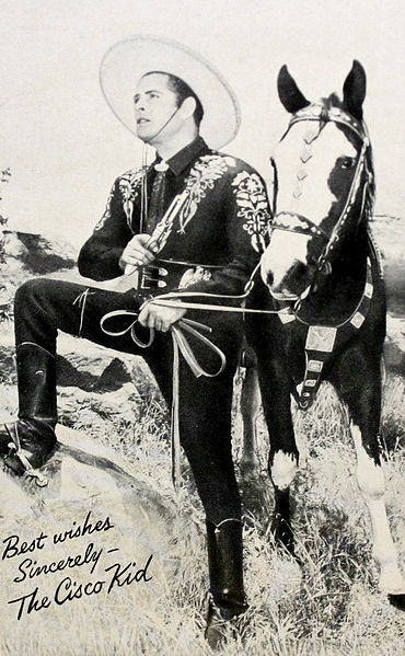 Cisco Kid and Diablo from 1950s tv show