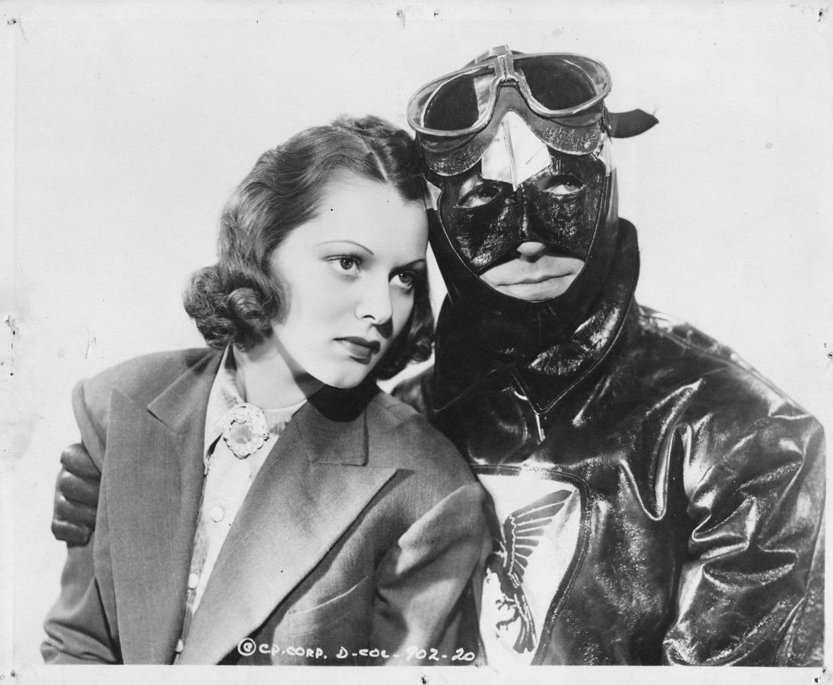Lorna Gray and Robert Paige in Flying G Men