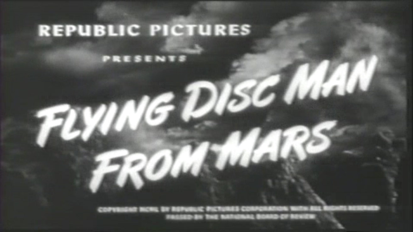 Flying Disc Man from Mars